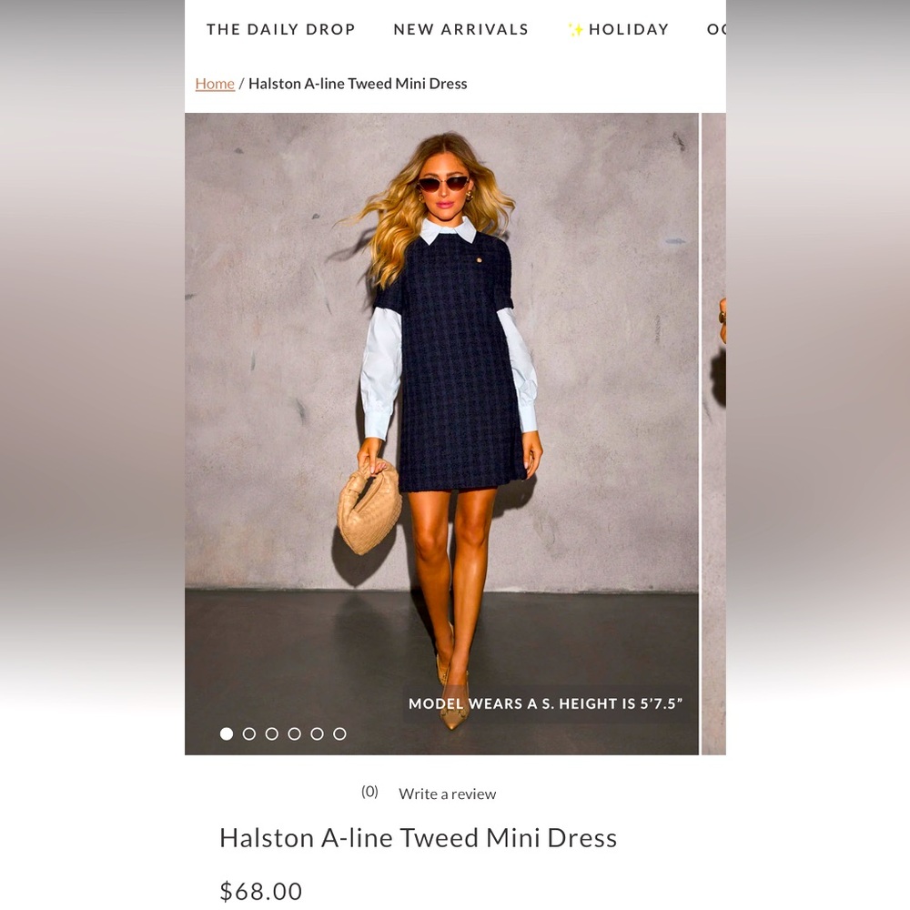 VICI Tweed Dress